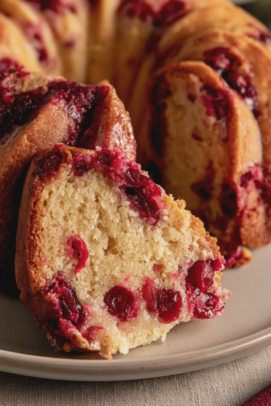 Cranberry Bundt Cake