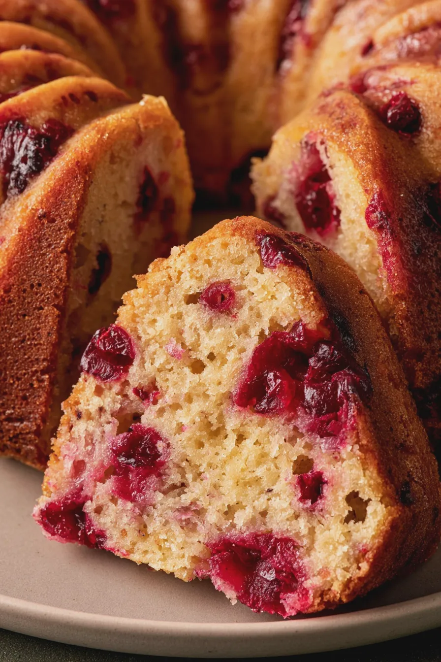 Cranberry Bundt Cake