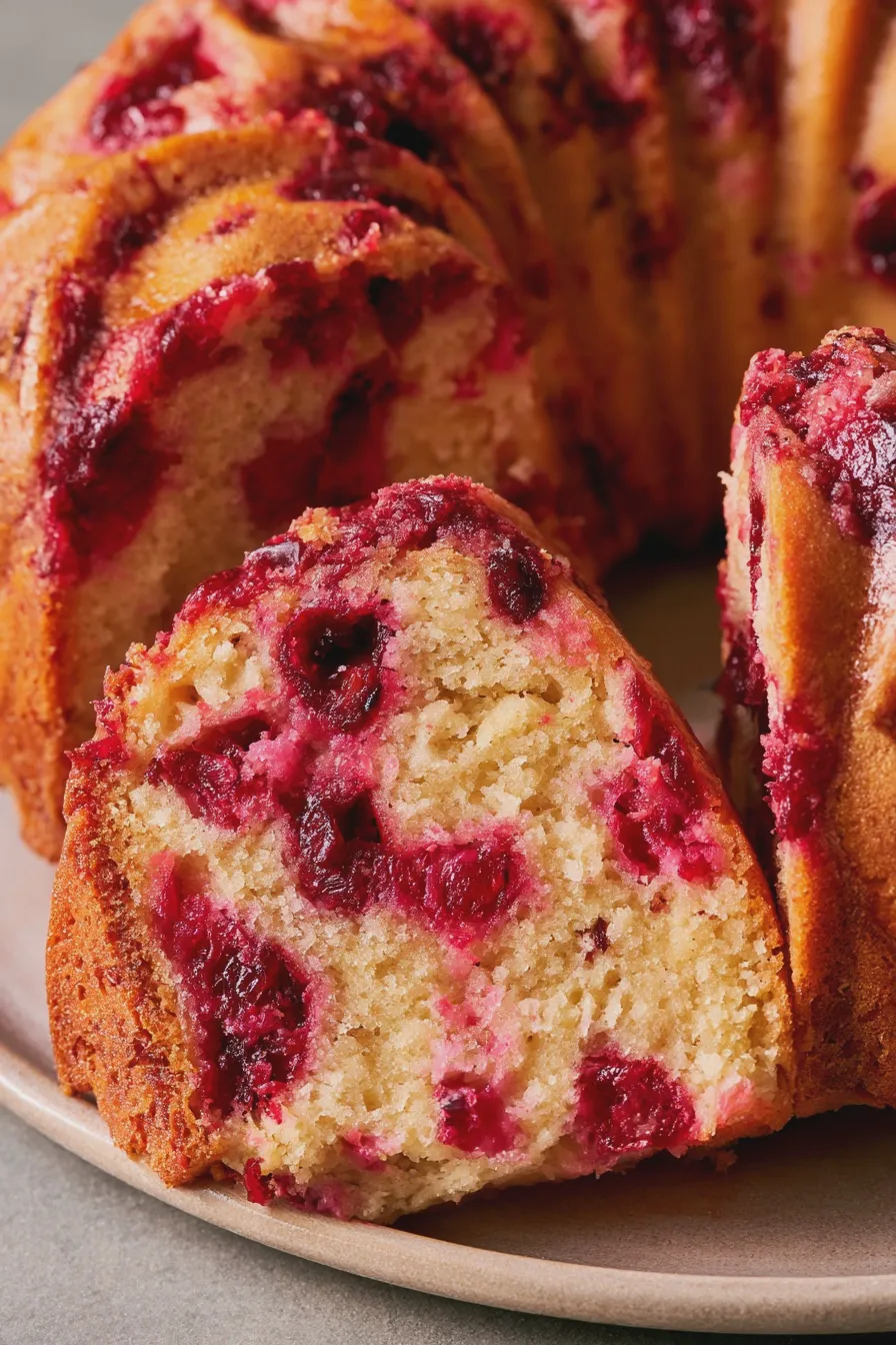Cranberry Bundt Cake