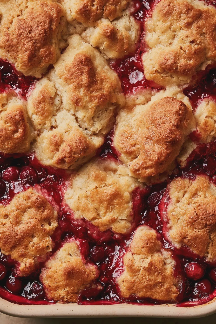 Cranberry Cobbler