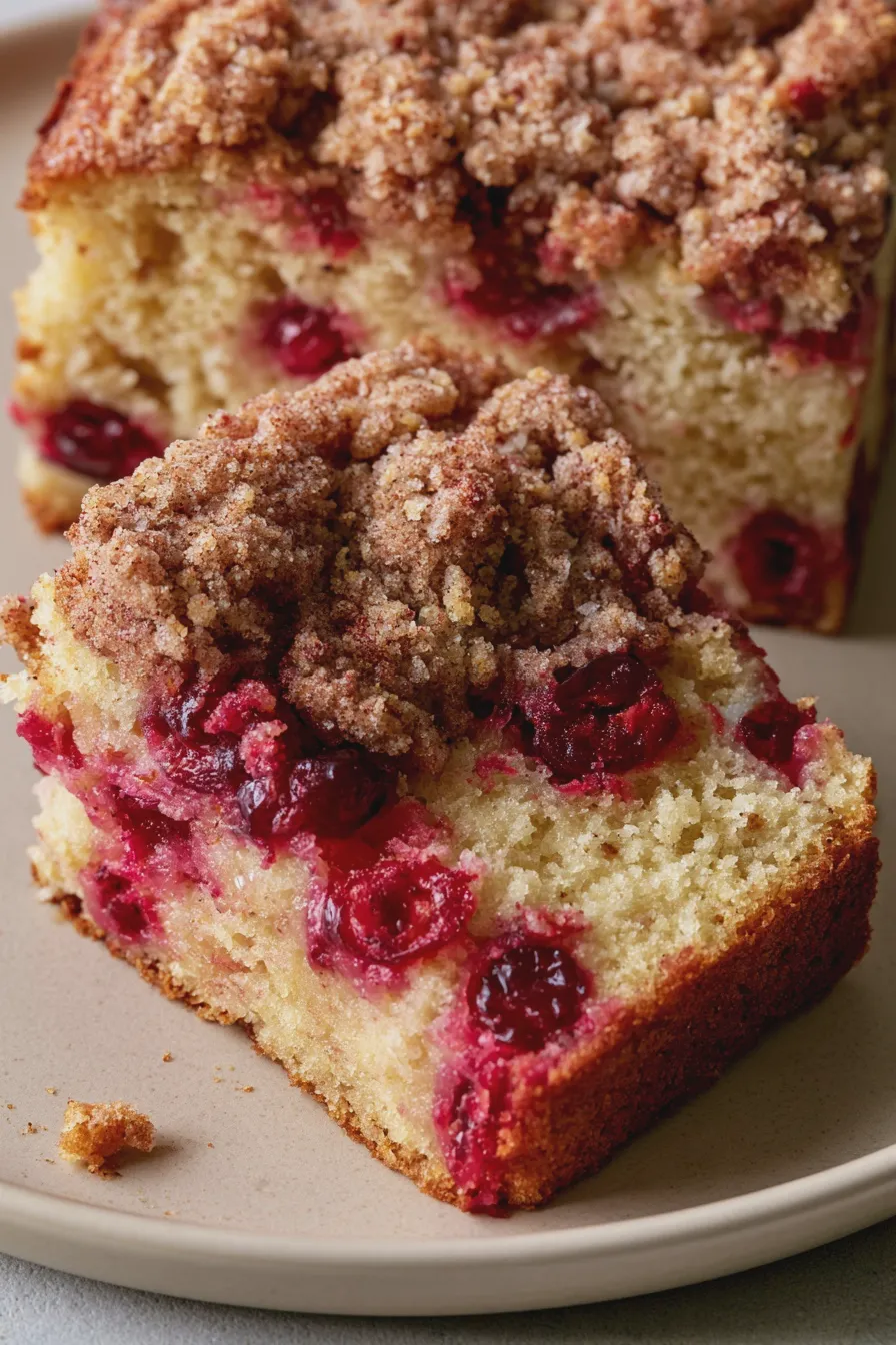 Cranberry Coffee Cake