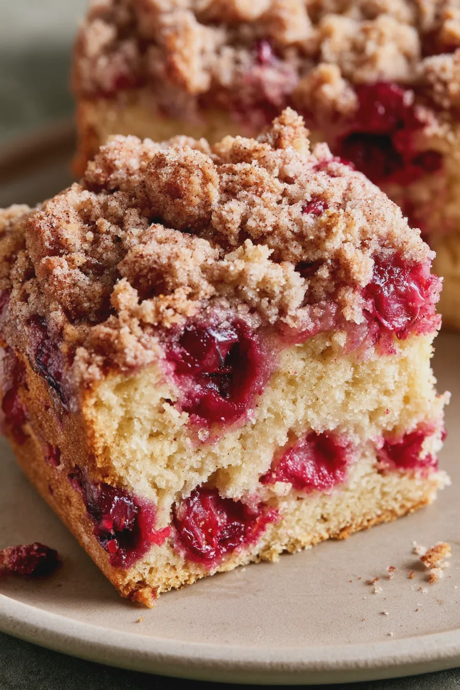 Cranberry Coffee Cake