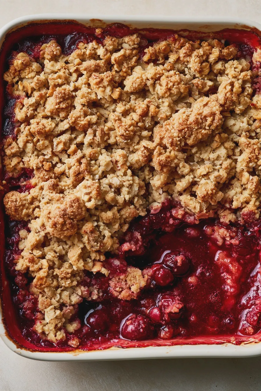 Cranberry Crisp