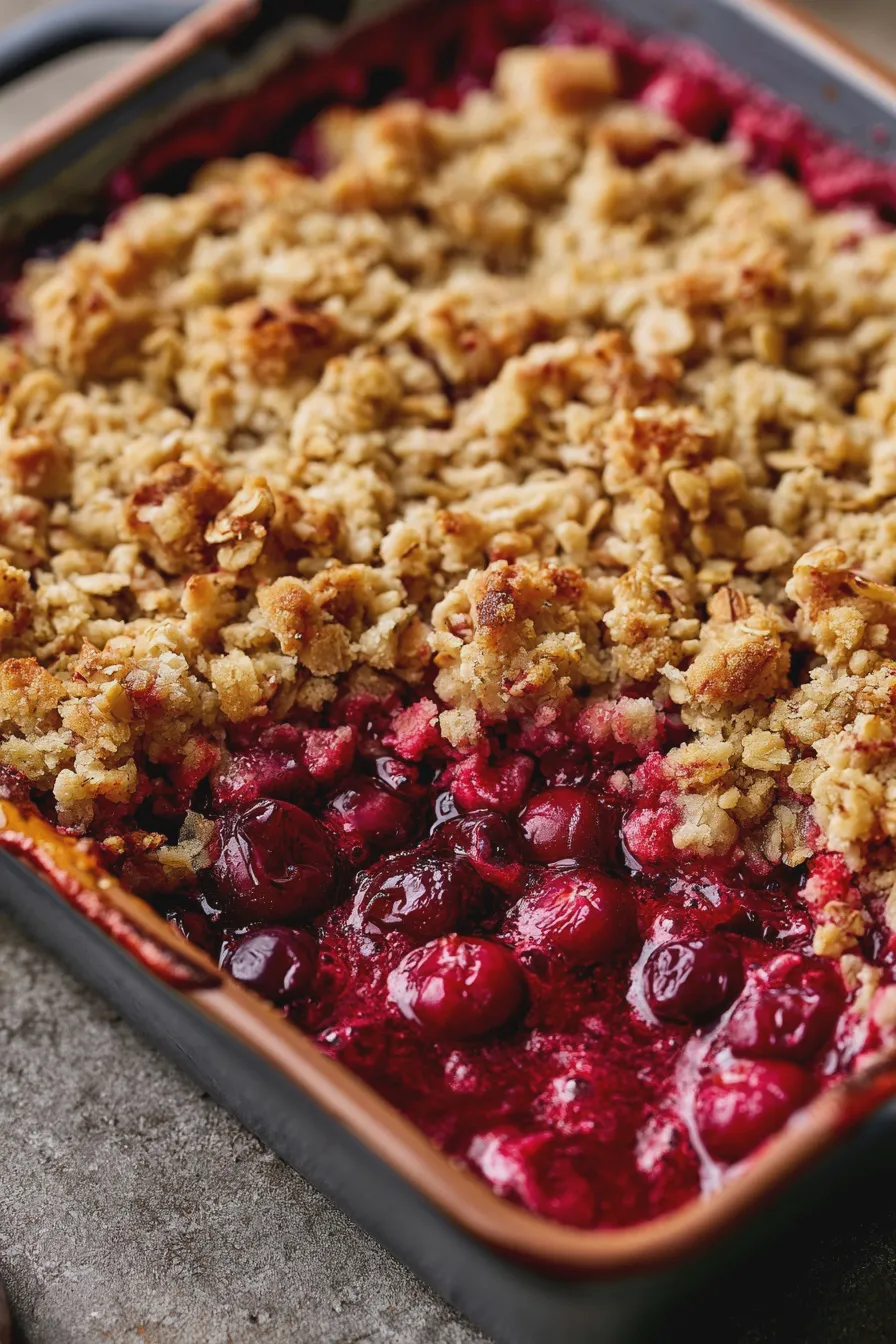 Cranberry Crisp
