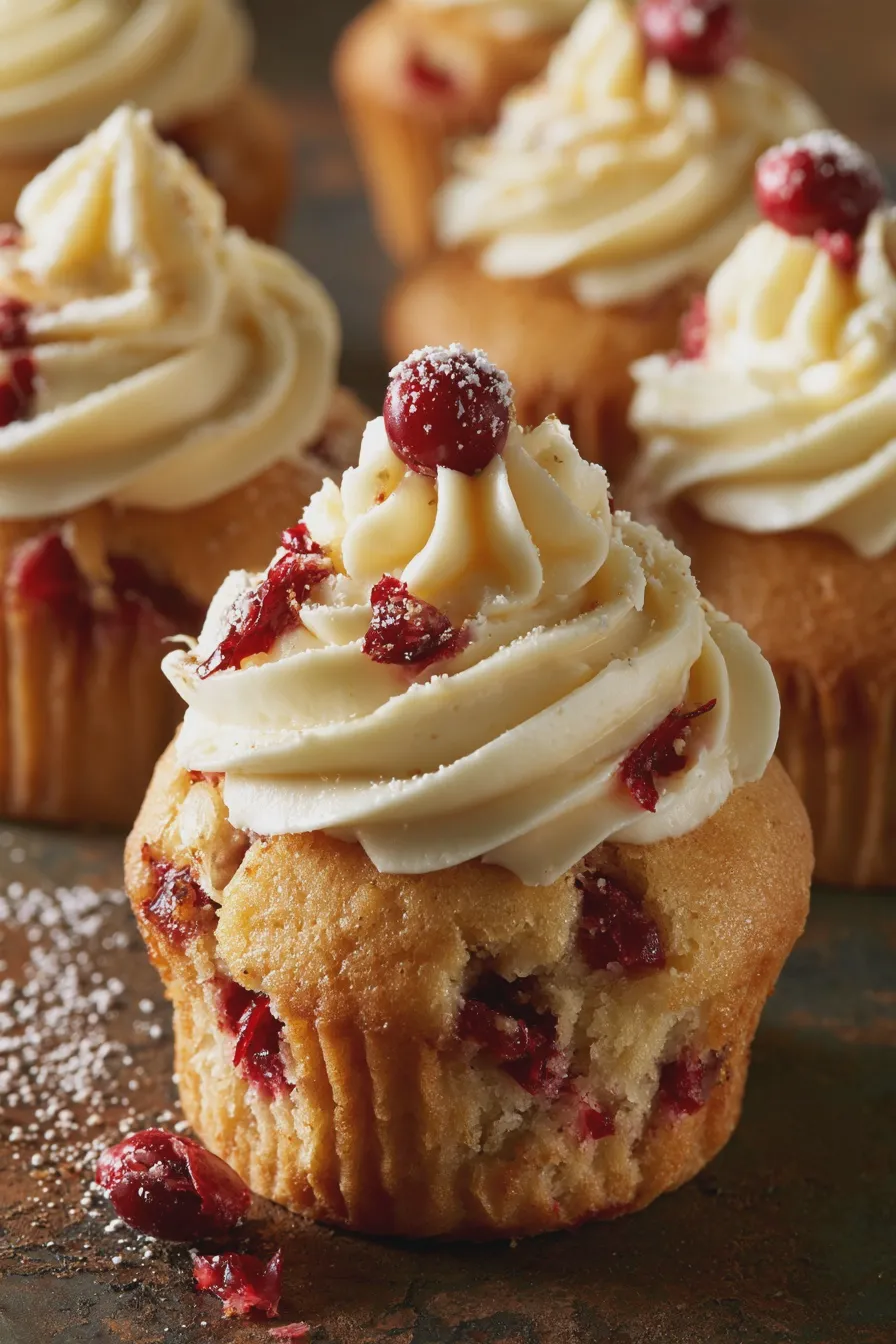 Cranberry Cupcakes