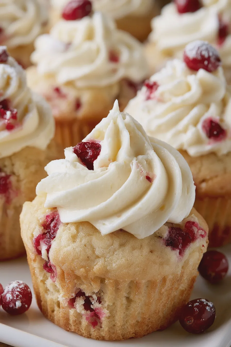 Cranberry Cupcakes