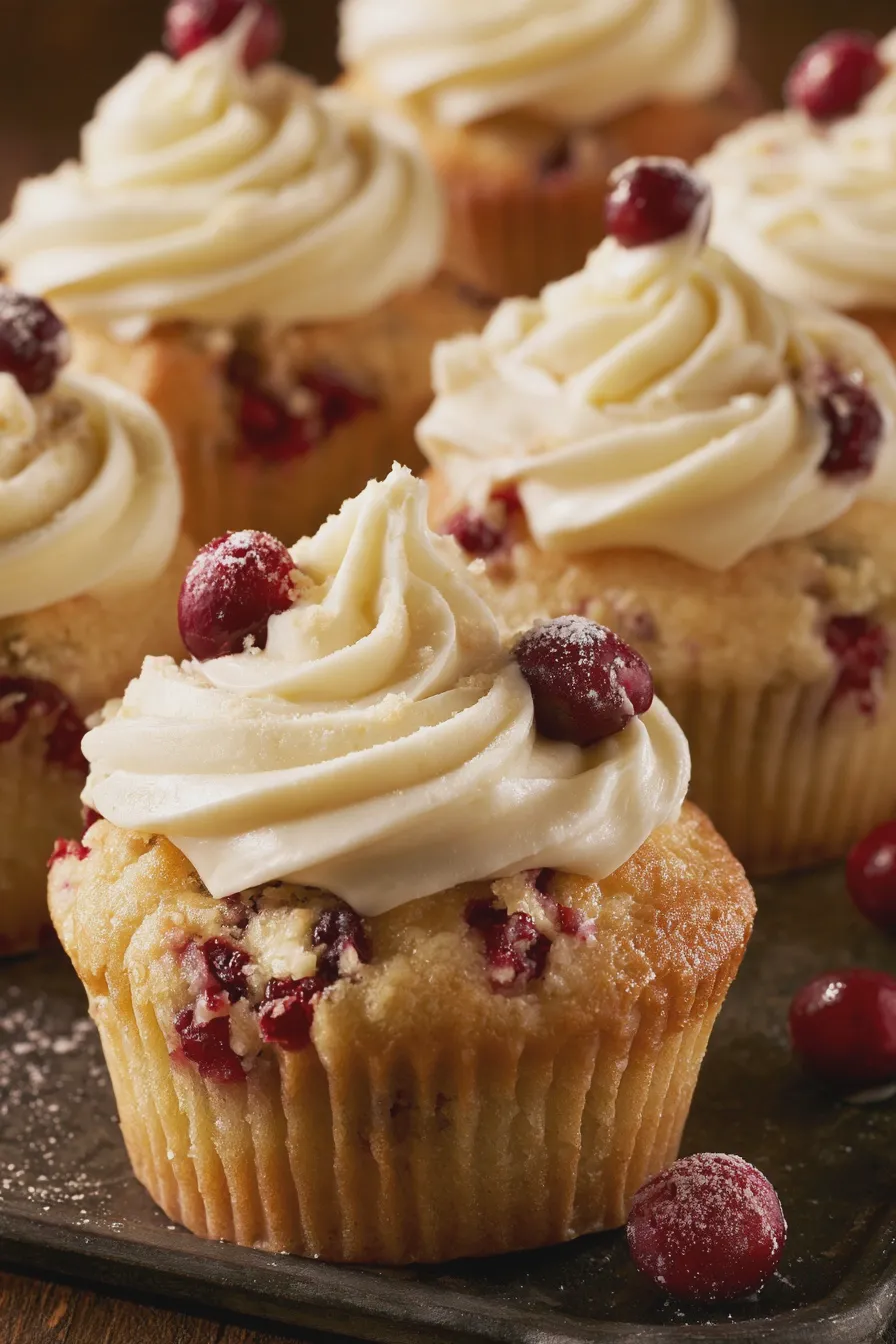 Cranberry Cupcakes