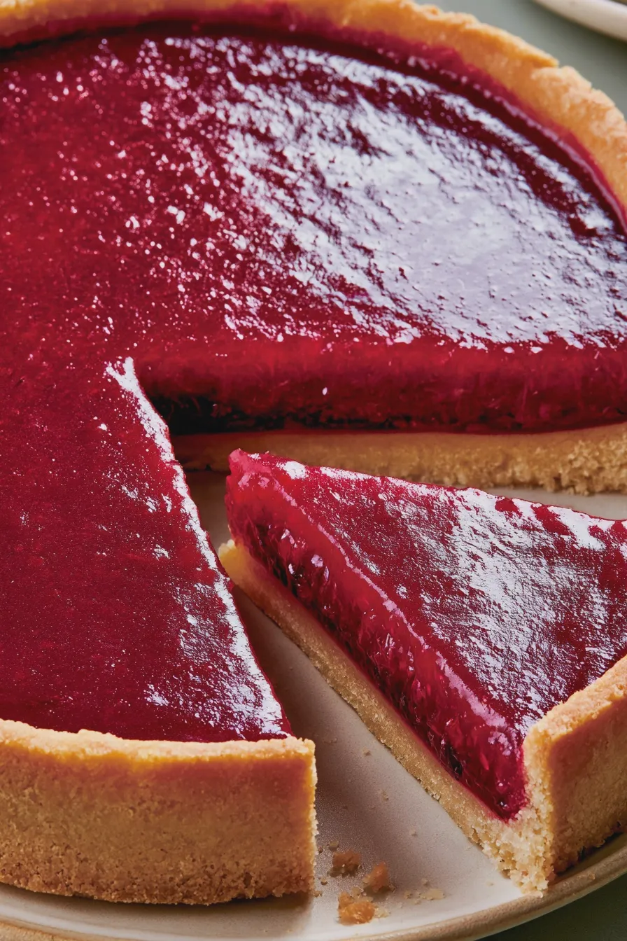 Cranberry Curd Tart Recipe A Festive Holiday Delight