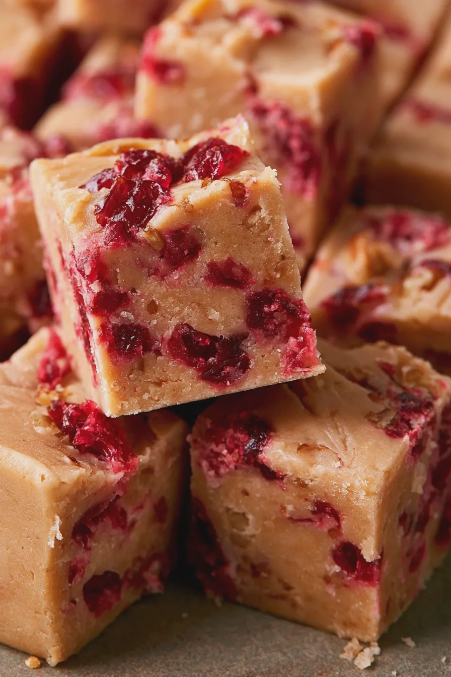 Cranberry Fudge