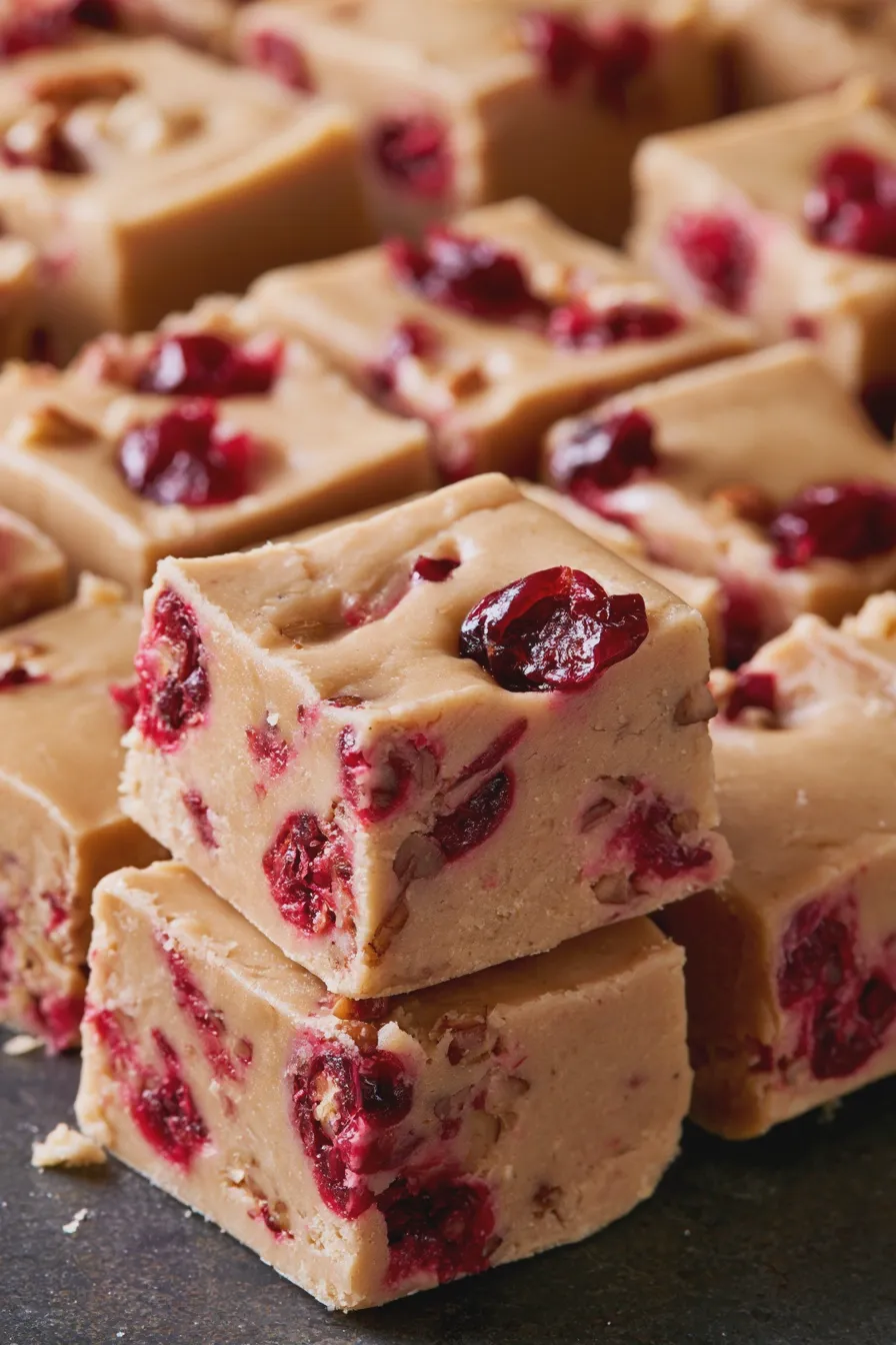 Cranberry Fudge