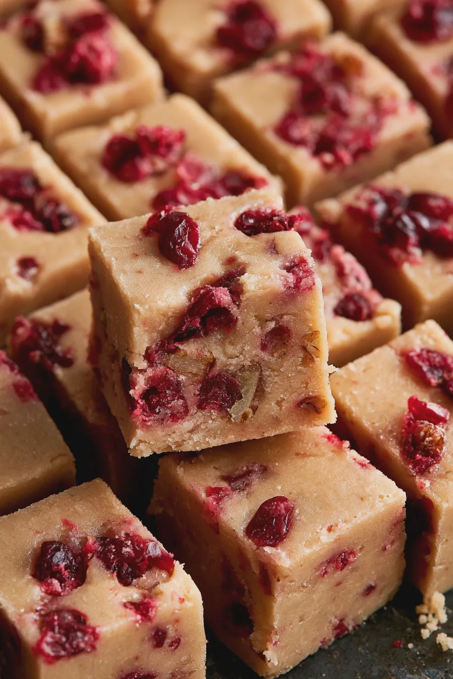 Cranberry Fudge Recipe Quick and Easy