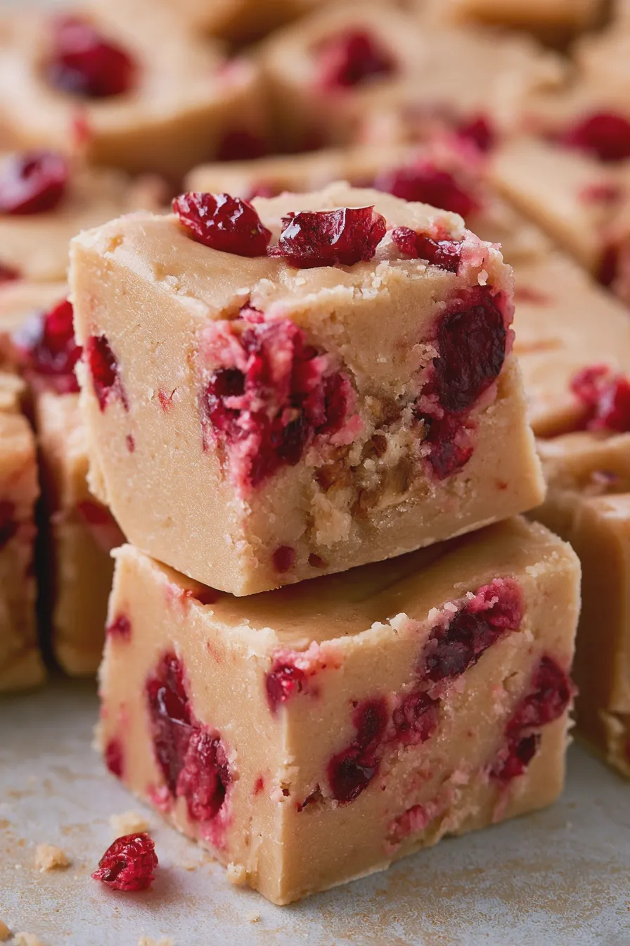 Cranberry Fudge