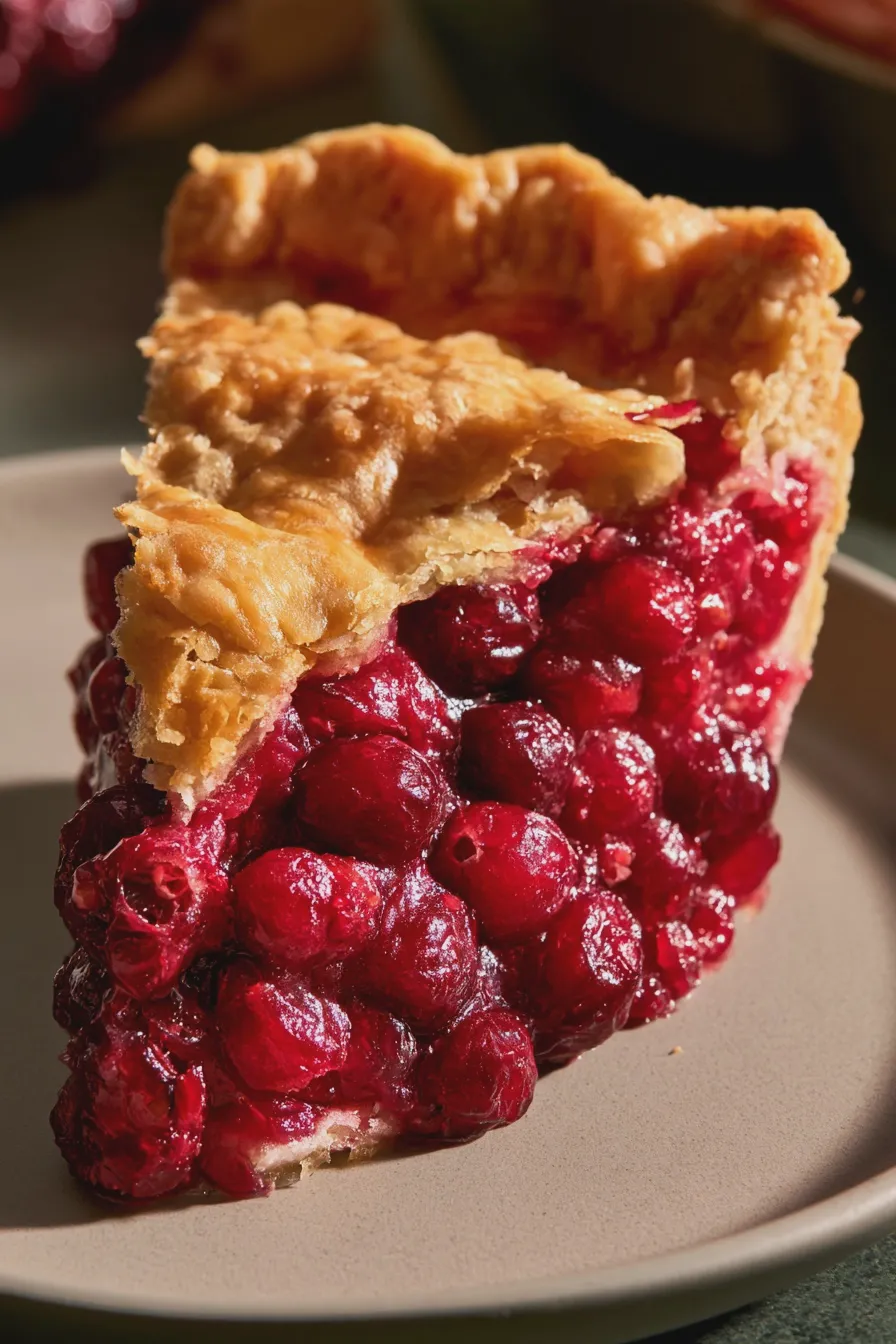 Cranberry Pie