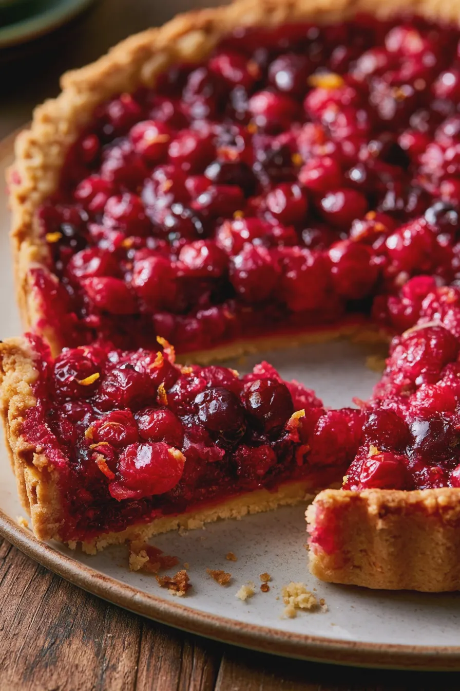 Cranberry Tart