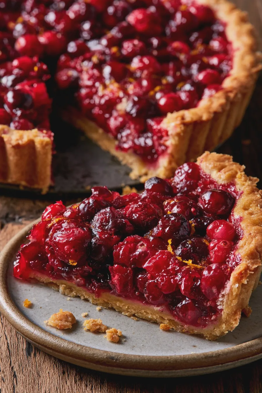 Cranberry Tart