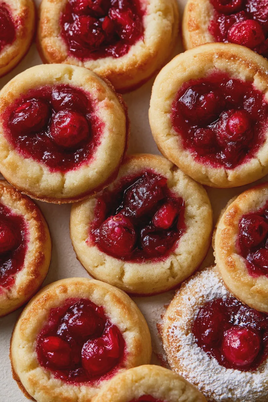 Cranberry Thumbprint Cookies Recipe Easy and Delicious 3 Cranberry Thumbprint Cookies