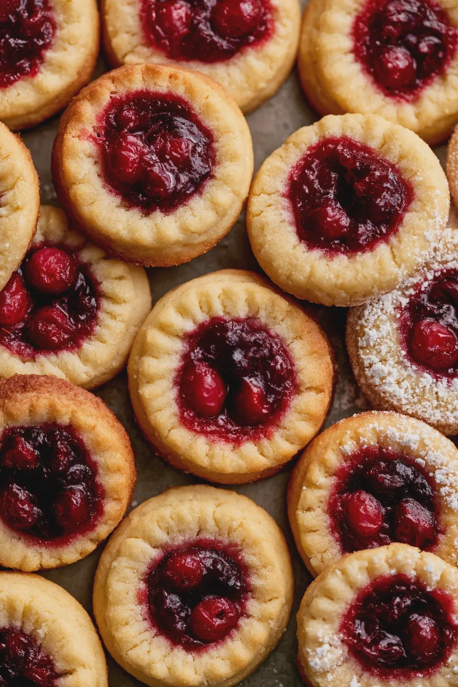 Cranberry Thumbprint Cookies Recipe Easy and Delicious 4 Cranberry Thumbprint Cookies