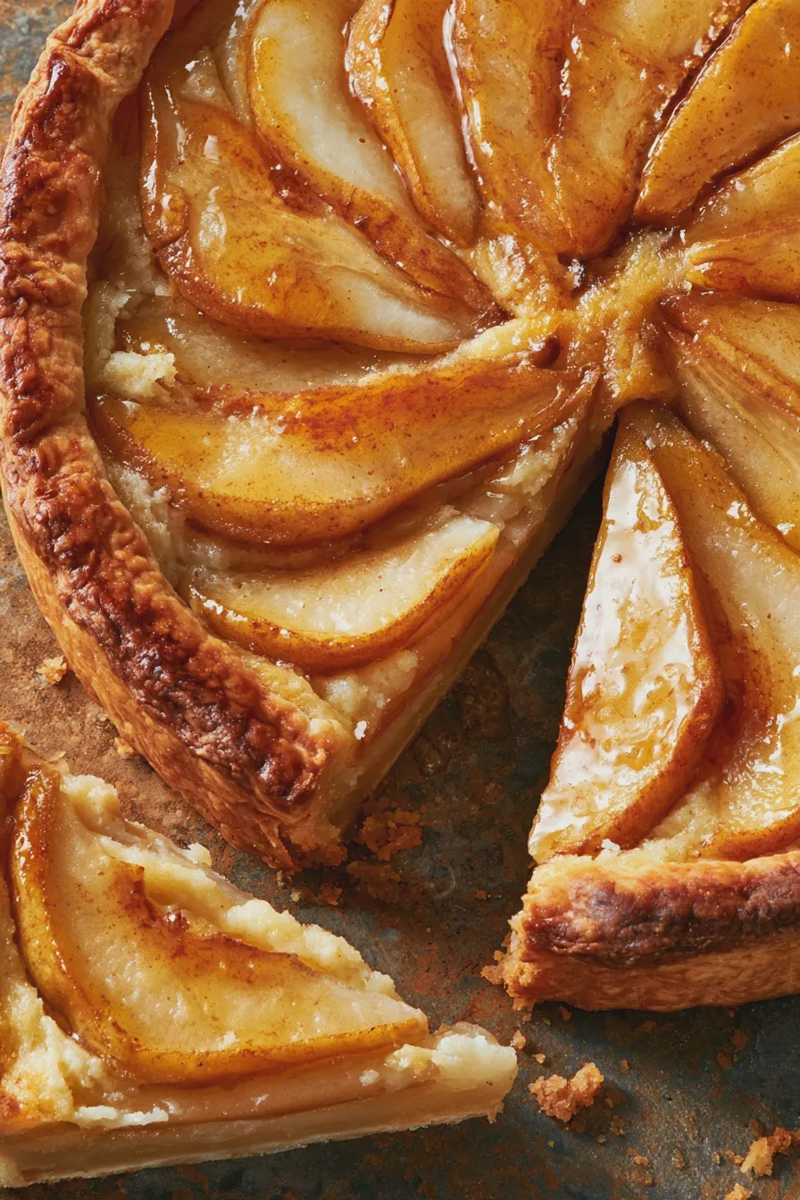 Pear Almond Tart Recipe 1 Pear Almond Tart