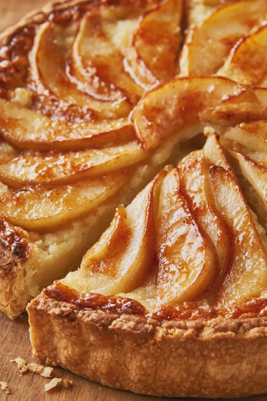 Pear Almond Tart Recipe 2 Pear Almond Tart