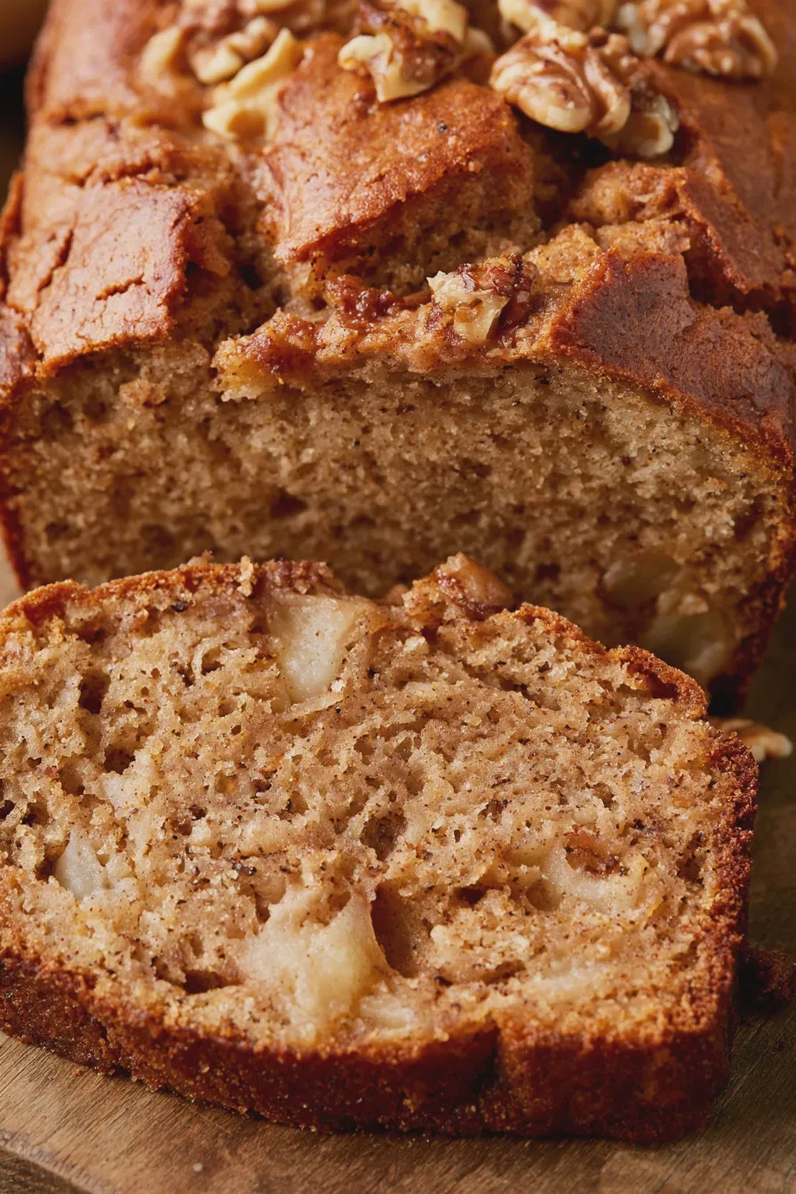 Pear Bread Recipe Easy Moist and Delicious