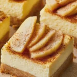 Pear Cheesecake Bars