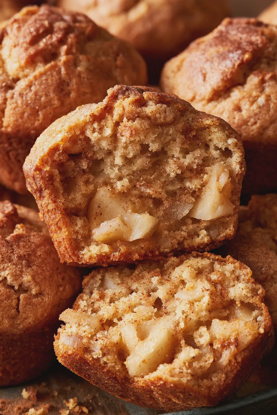 Pear Cinnamon Muffins