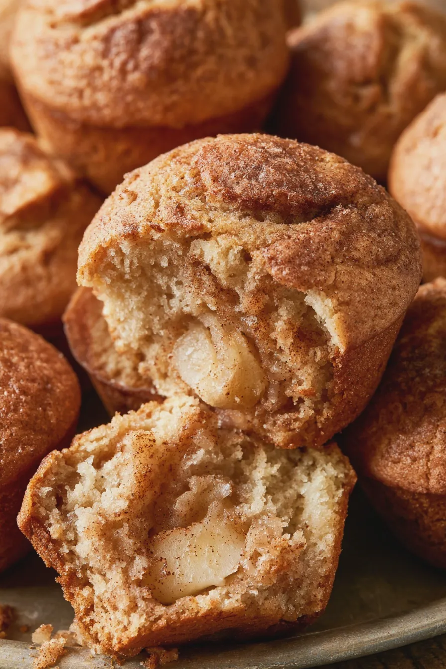 Pear Cinnamon Muffins