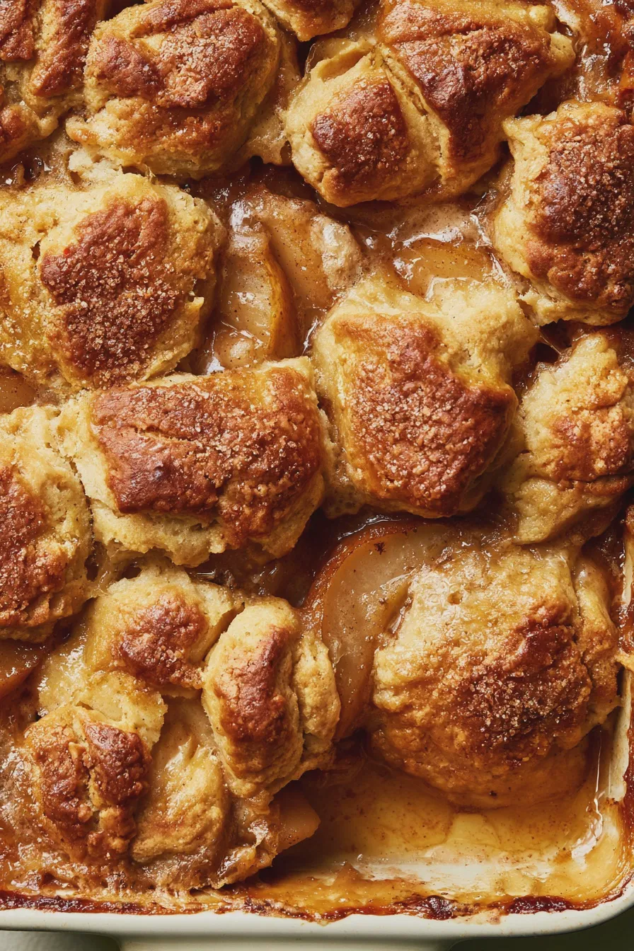 Pear Cobbler