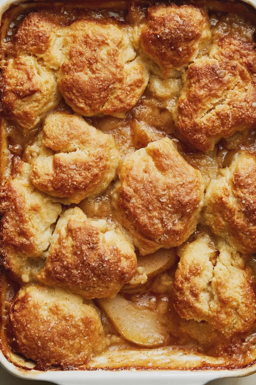 Pear Cobbler