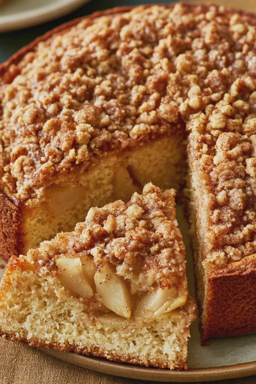 Pear Coffee Cake