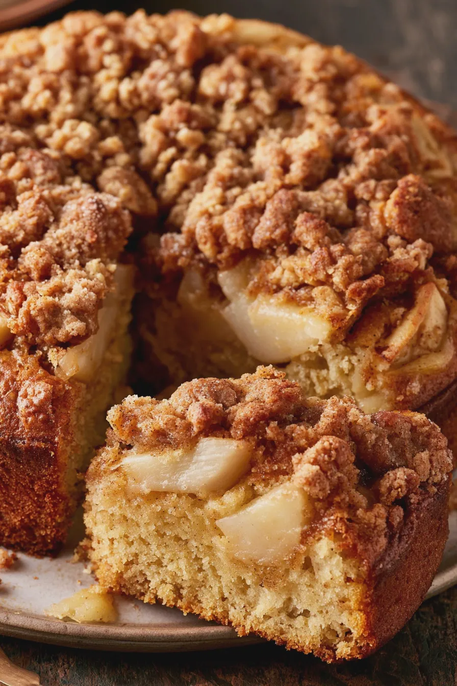 Pear Coffee Cake