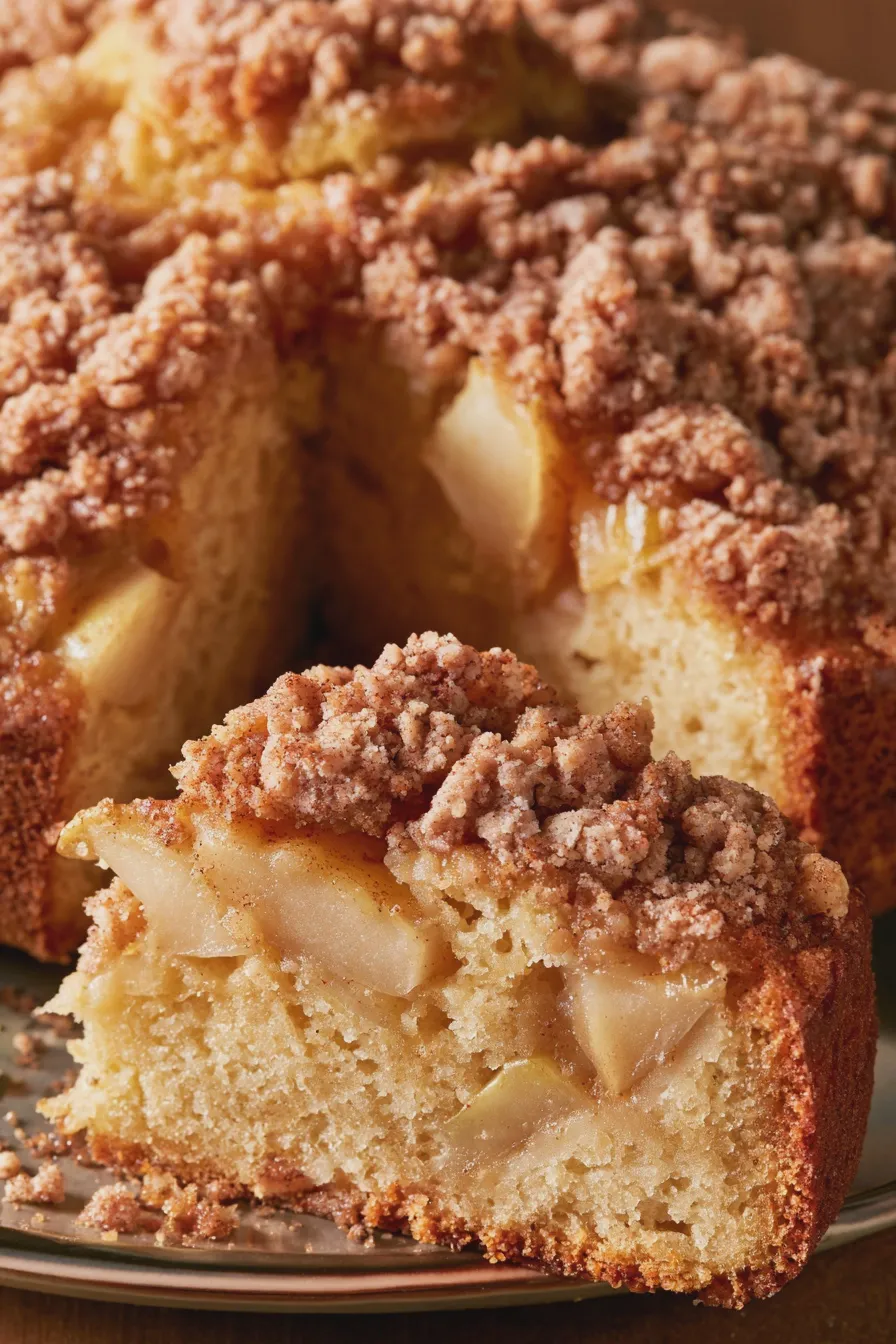 Pear Coffee Cake