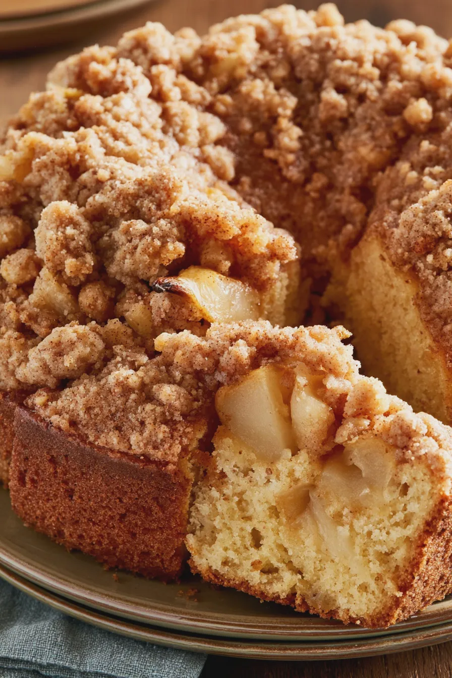 Pear Coffee Cake
