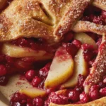 Pear Cranberry Pie