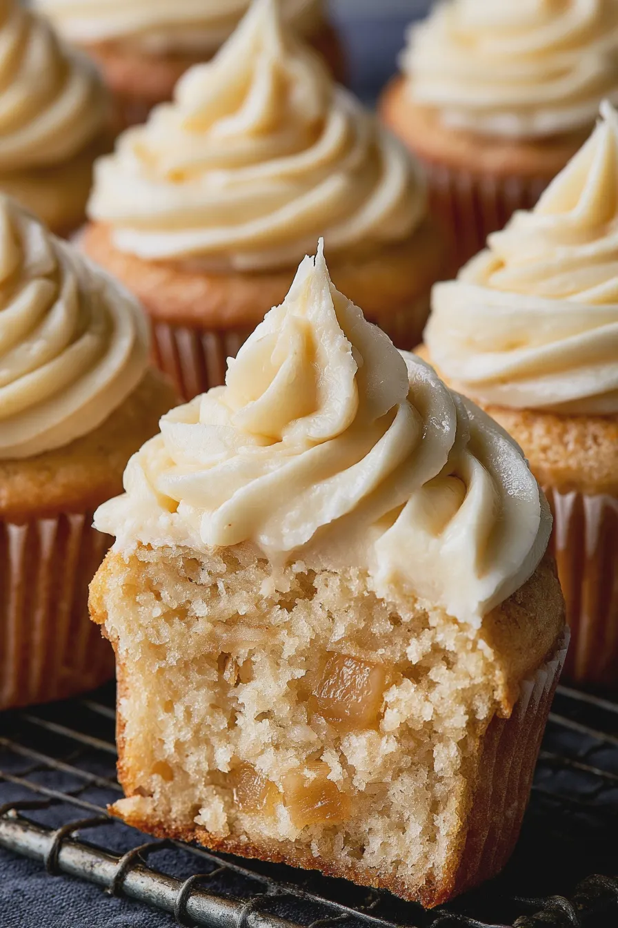 Pear Cupcakes Recipe Quick and Easy 4 Pear Cupcakes