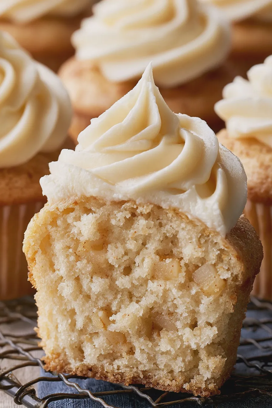 Pear Cupcakes Recipe Quick and Easy 2 Pear Cupcakes