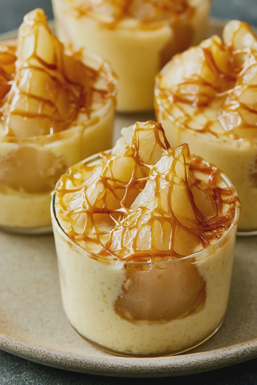 Pear Dessert Cups Quick and Easy Recipe 1 Pear Dessert Cups