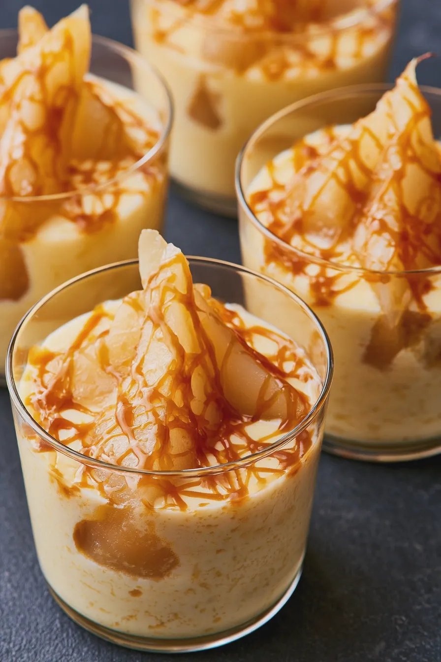 Pear Dessert Cups Quick and Easy Recipe 3 Pear Dessert Cups