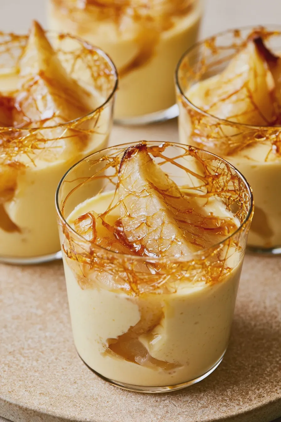 Pear Dessert Cups Quick and Easy Recipe 2 Pear Dessert Cups