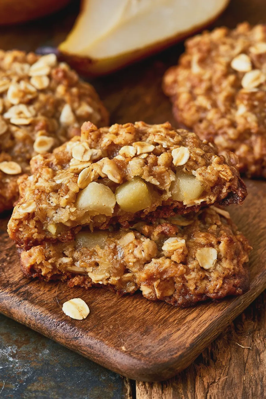 Pear Oatmeal Cookies Recipe 4 Pear Oatmeal Cookies