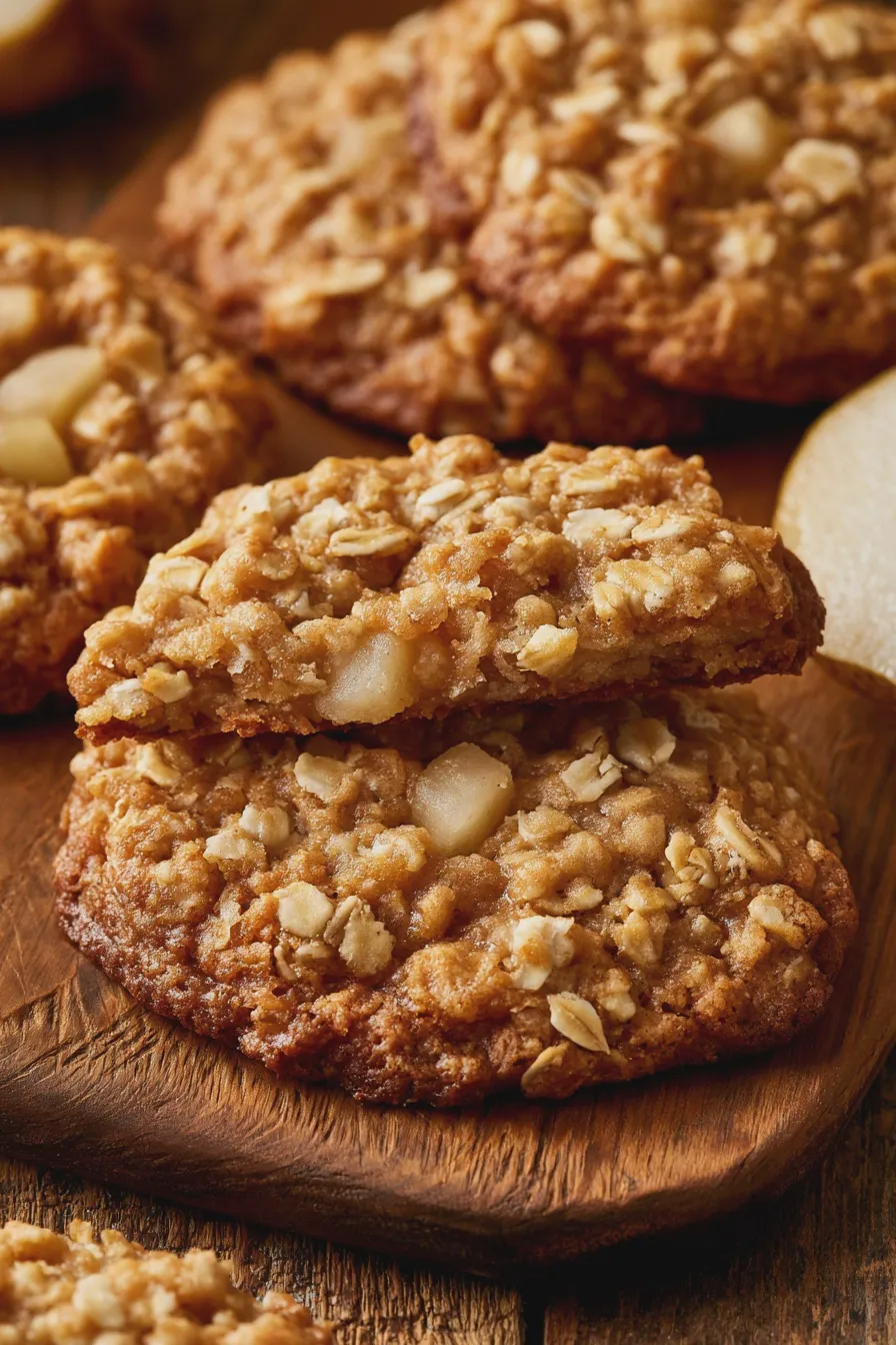 Pear Oatmeal Cookies Recipe 3 Pear Oatmeal Cookies