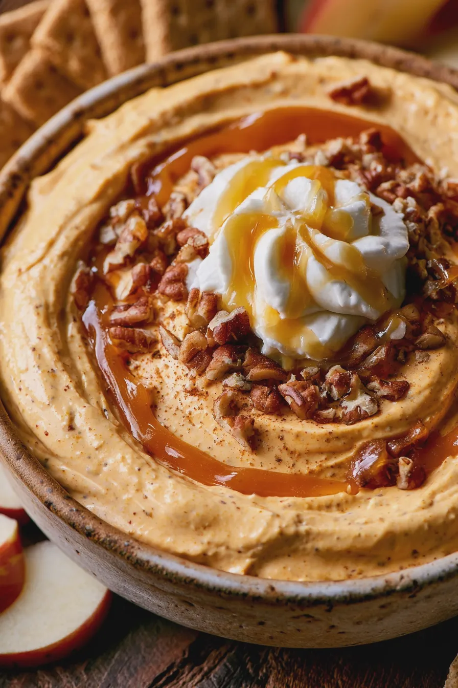 Pumpkin Cheesecake Dip