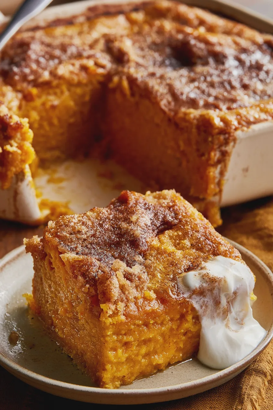 Pumpkin Cobbler
