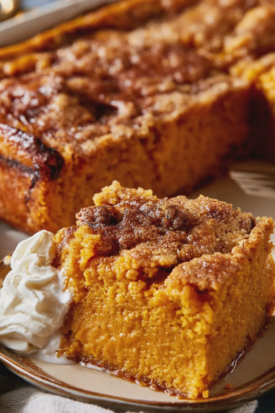 Pumpkin Cobbler