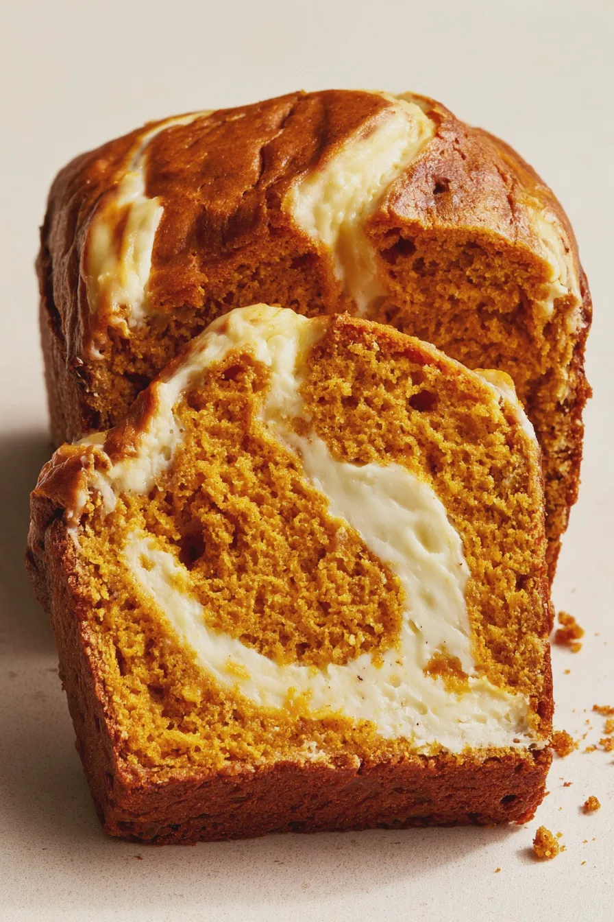 Pumpkin Cream Cheese Bread