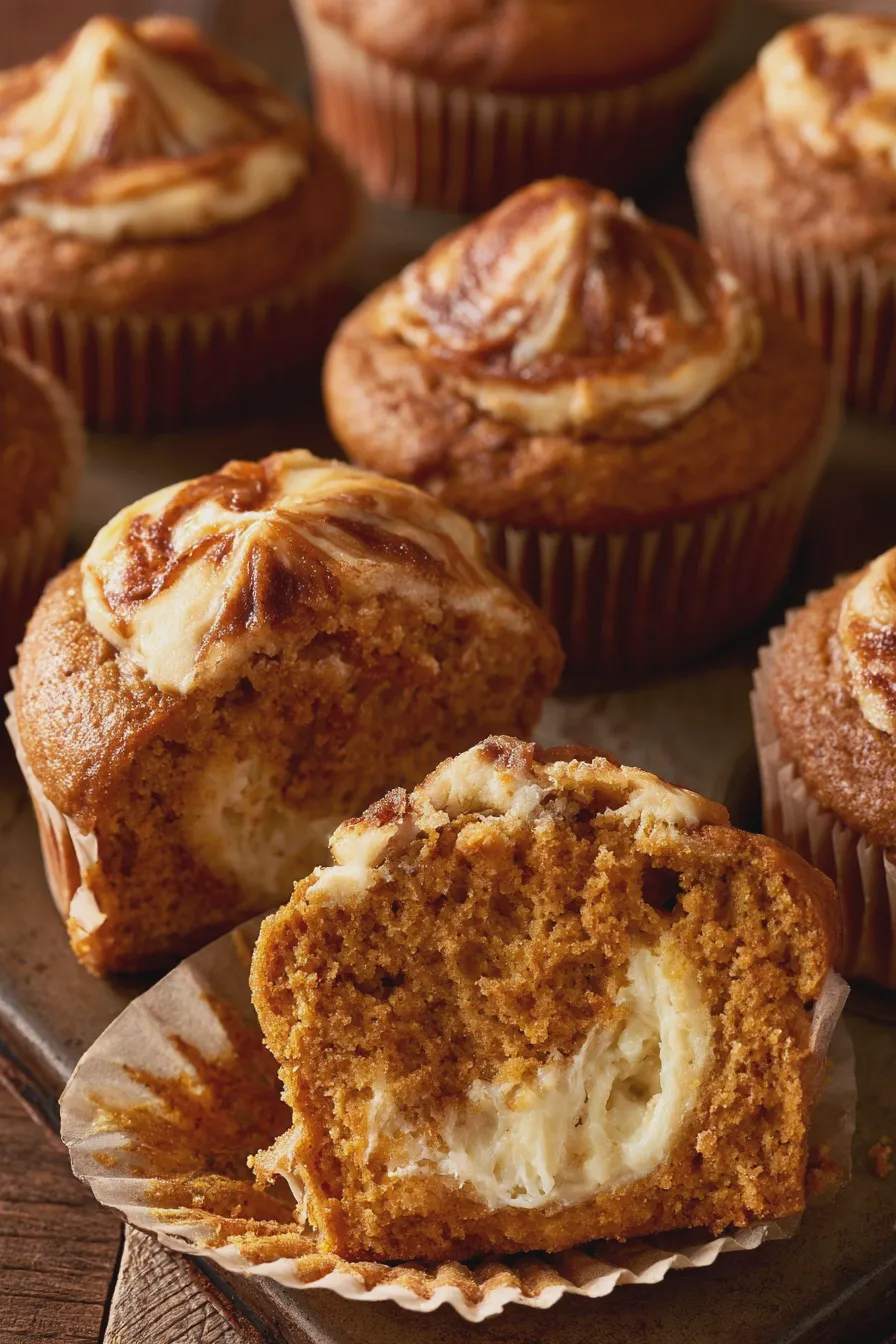 Pumpkin Cream Cheese Cupcakes