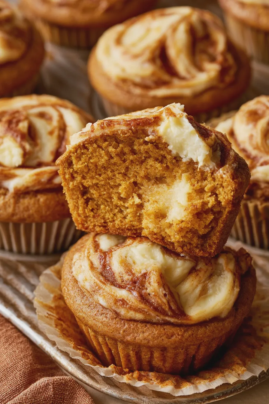 Pumpkin Cream Cheese Cupcakes