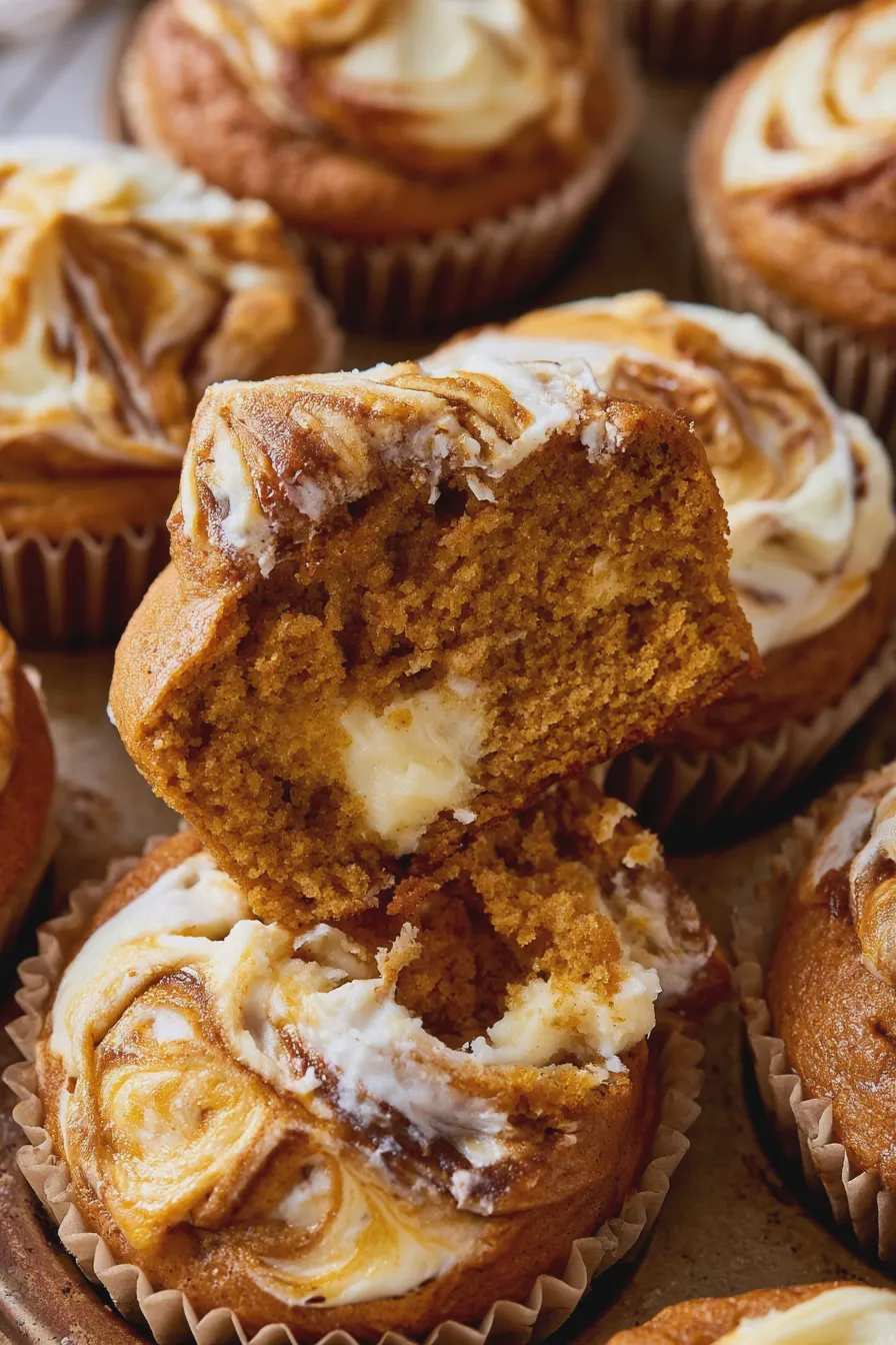 Pumpkin Cream Cheese Cupcakes