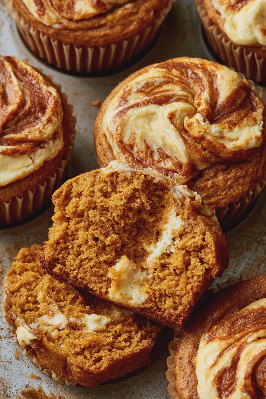 Pumpkin Cream Cheese Cupcakes
