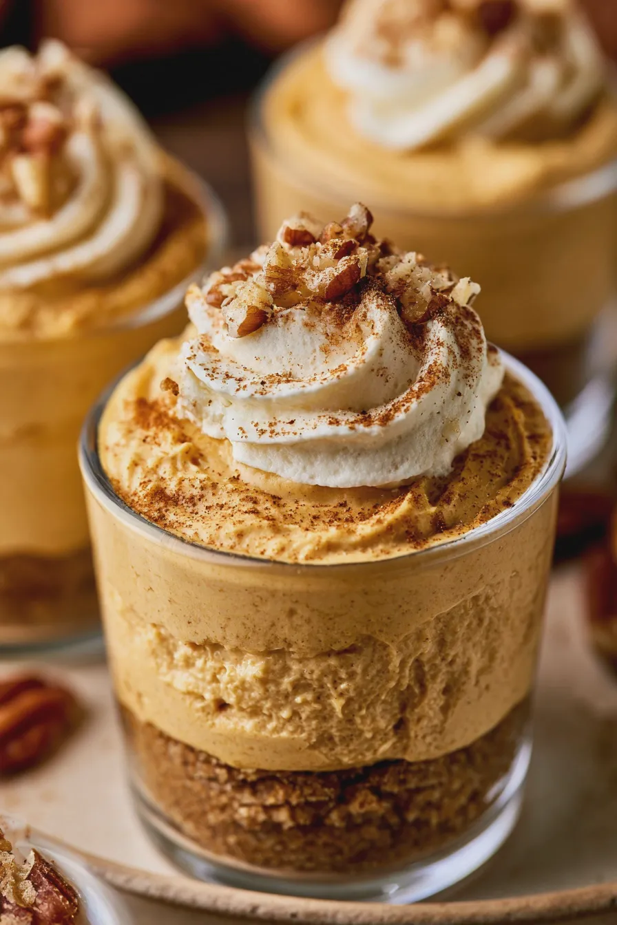 Pumpkin Dessert Cups